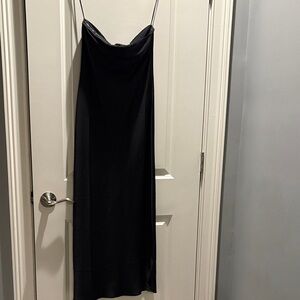 J. Crew Black Strapless Dress